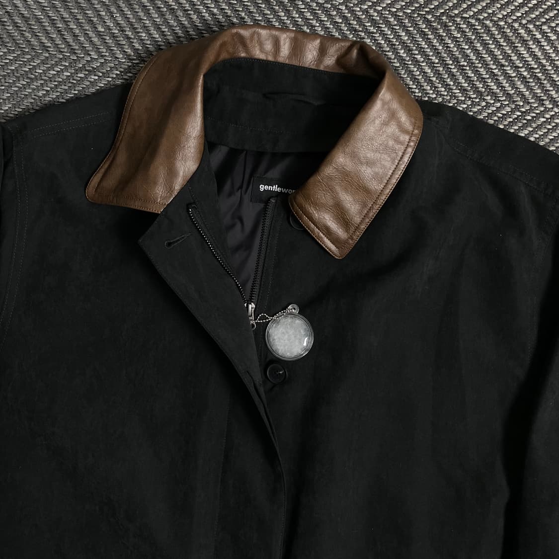 gentlewoman 덕 혼방 야상 라이트 미니멀 롱 자켓 y 4318 상품이미지5