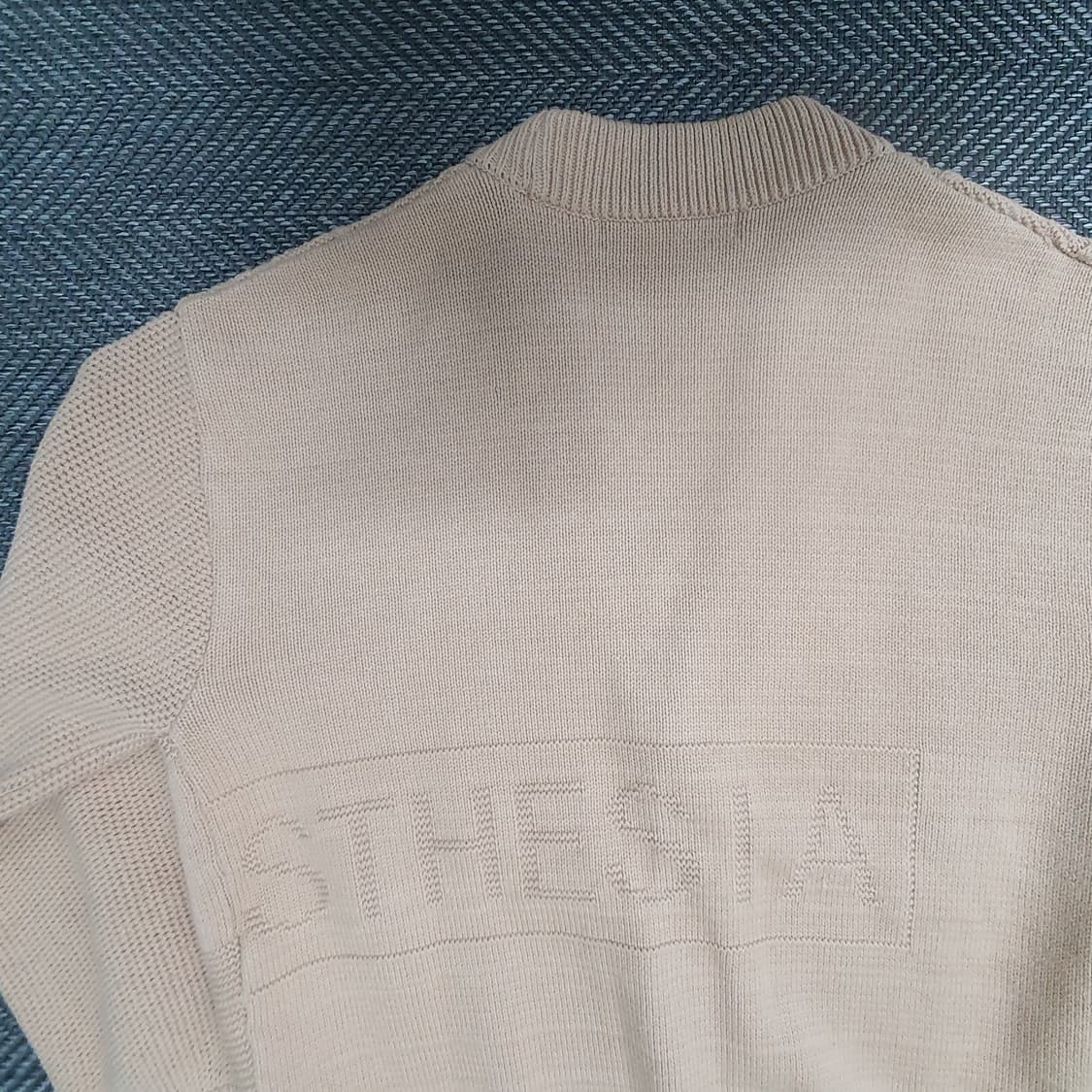 지오송지오 케이블 블럭 가디건 남자110~115 상품이미지8