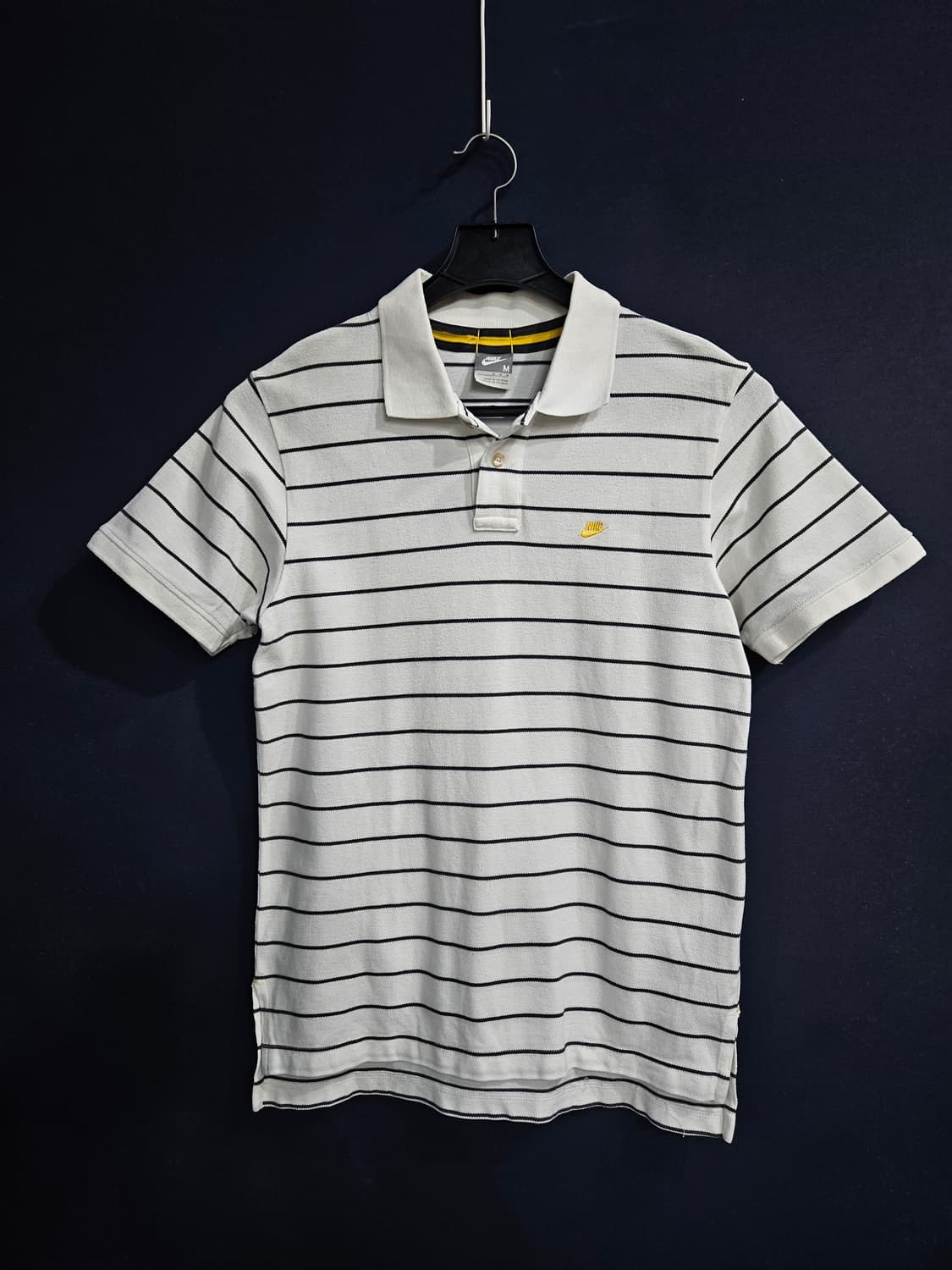 나이키 자수 스트라이프 줄무늬 남성 슬림핏 95 카라반팔티  상품이미지1