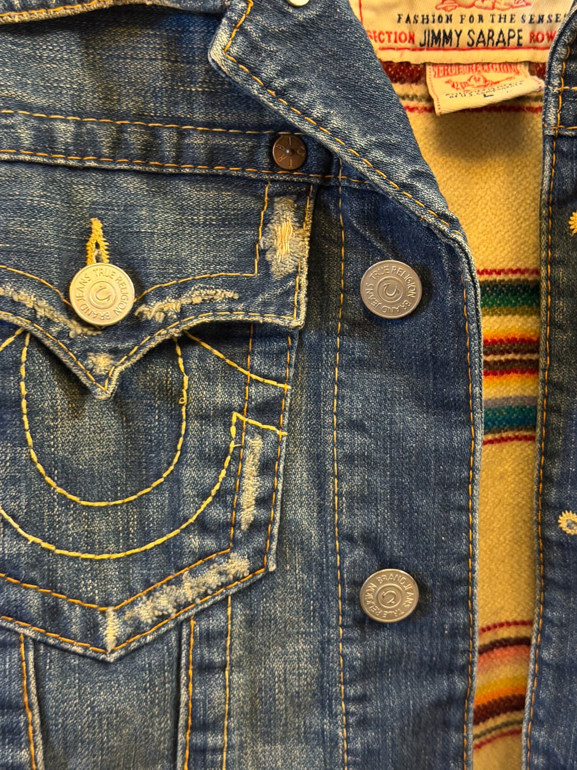 트루릴리젼 트러커 데님 희귀 자켓 상품이미지6