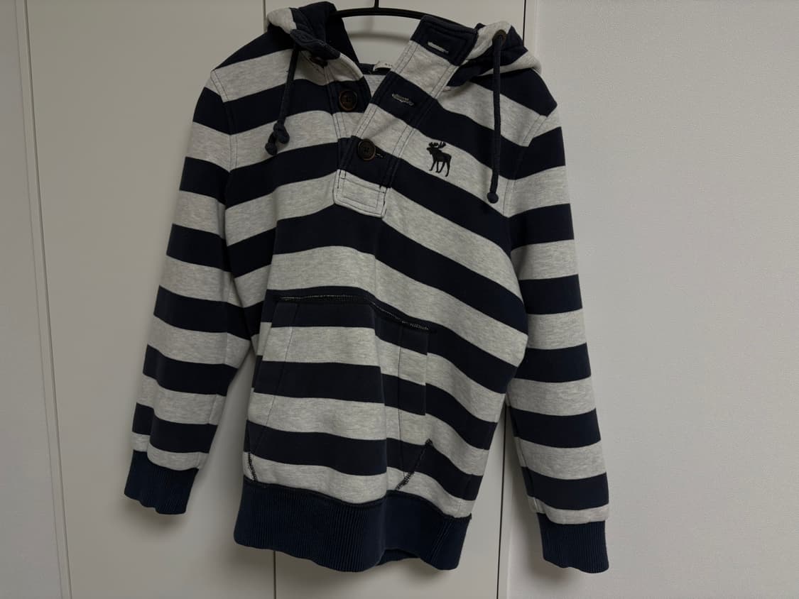 아베크롬비 단추 반집업 상품이미지2