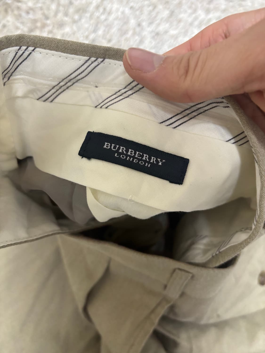 일제 버버리 슬랙스 사이즈 34 상품이미지3