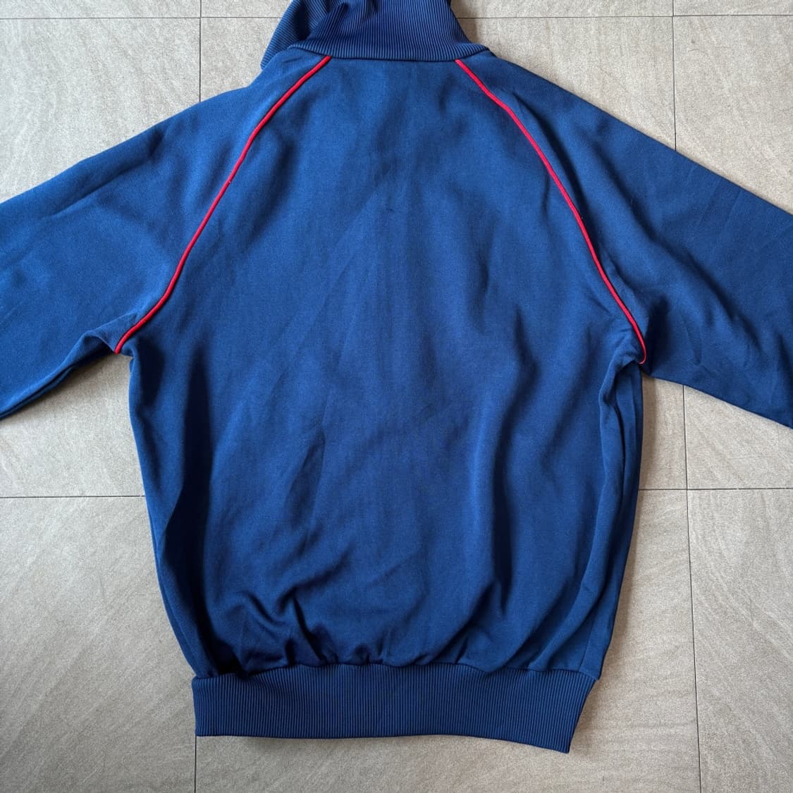 70s Adidas 70년대 생산 아디다스 네이비 파이어버드 져지 자켓 상품이미지8