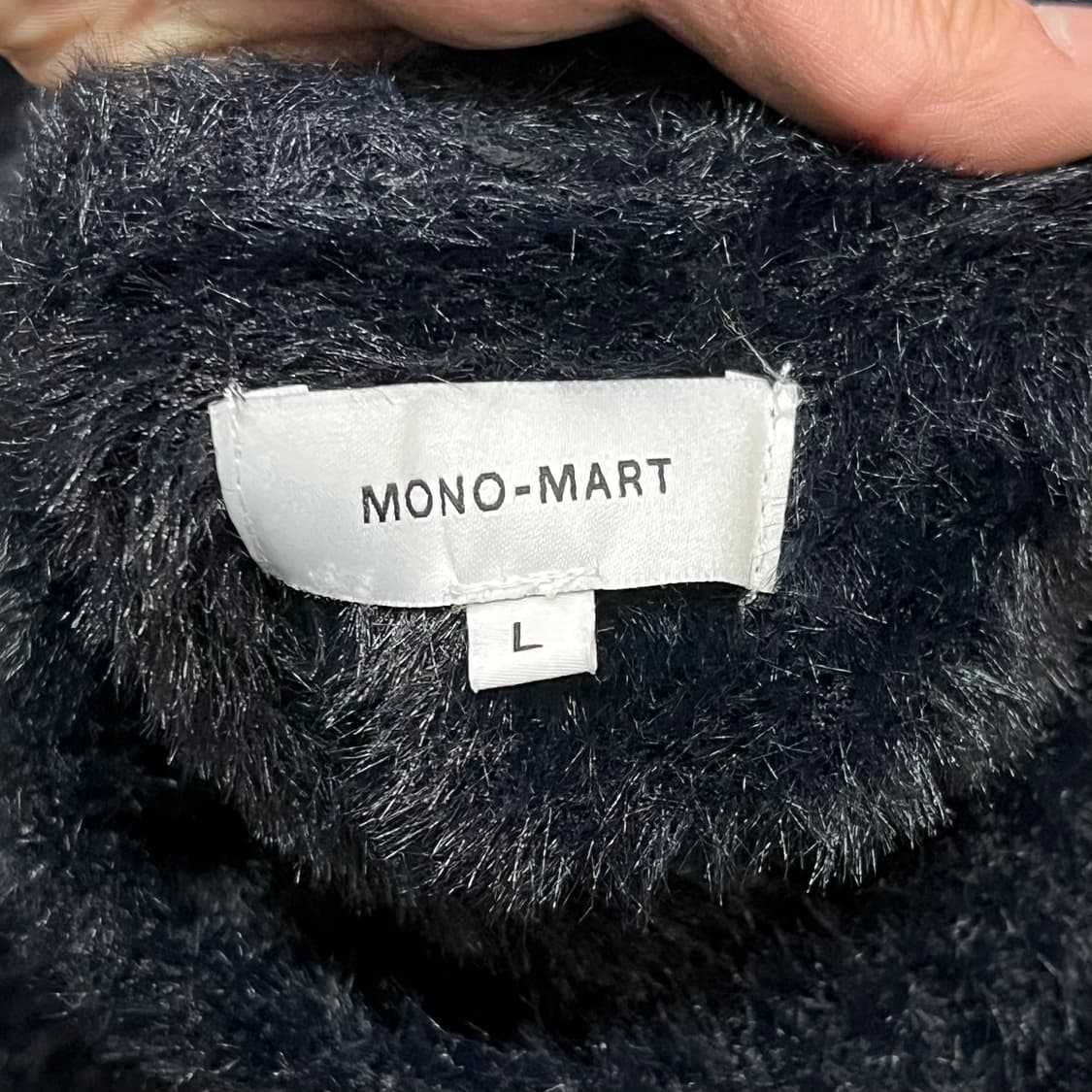  mono-mart 라운드 퍼 니트 y15105 상품이미지5