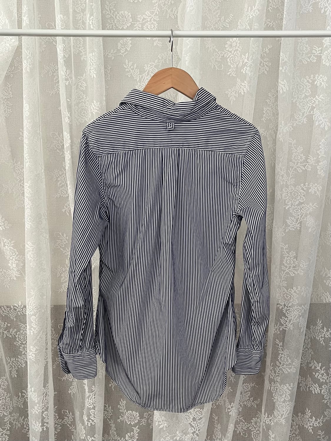 3) 브룩스 브라더스 여성 스트라이프 셔츠 블루 상품이미지2