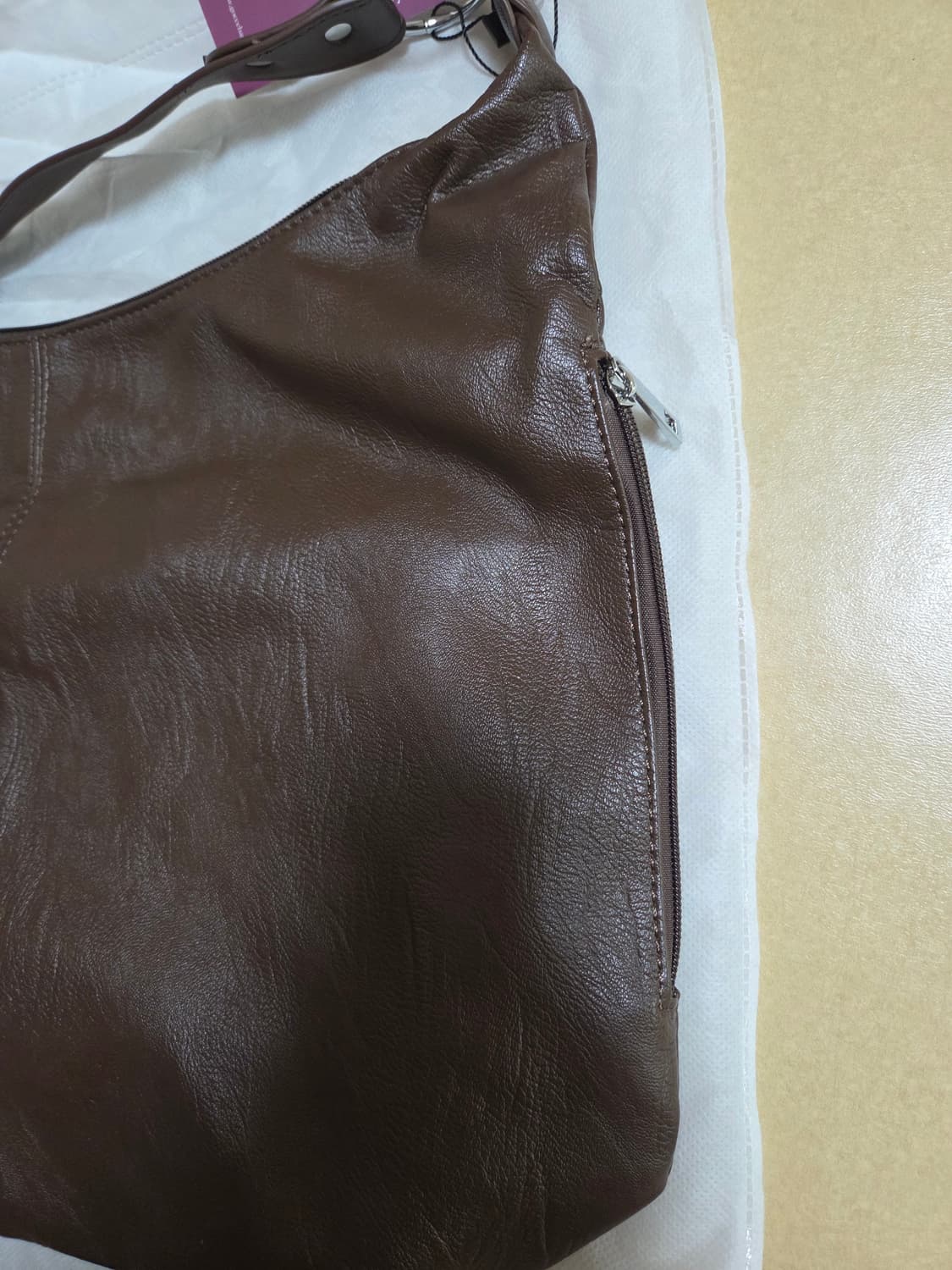 고세 핸드백 보부상 레더백 프리쇼퍼백 모카브라운 상품이미지6