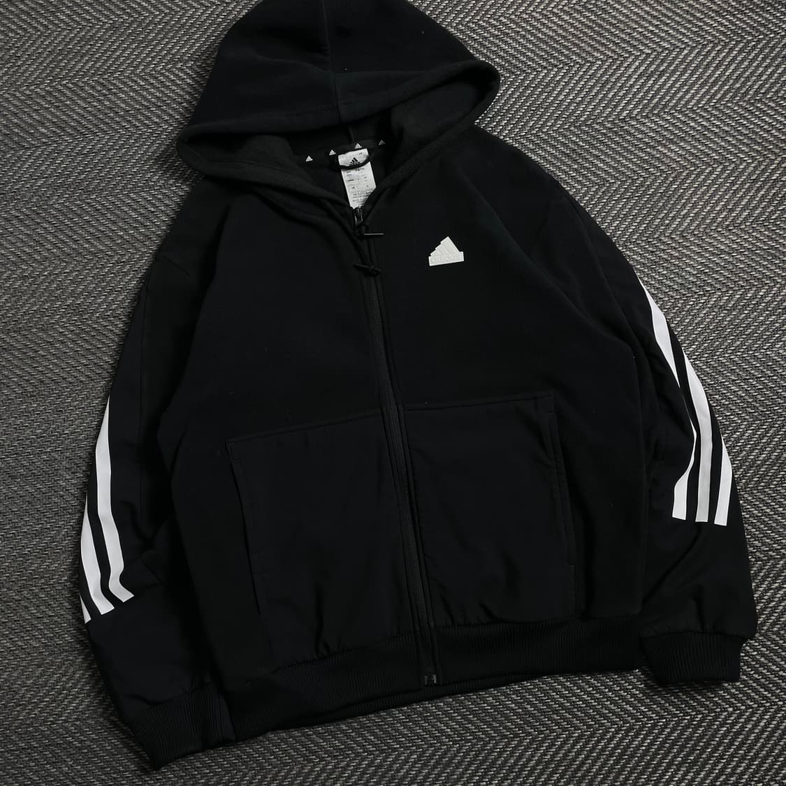 아디다스 신형 퓨쳐 아이콘 플리스 후드 집업y 4363 상품이미지1