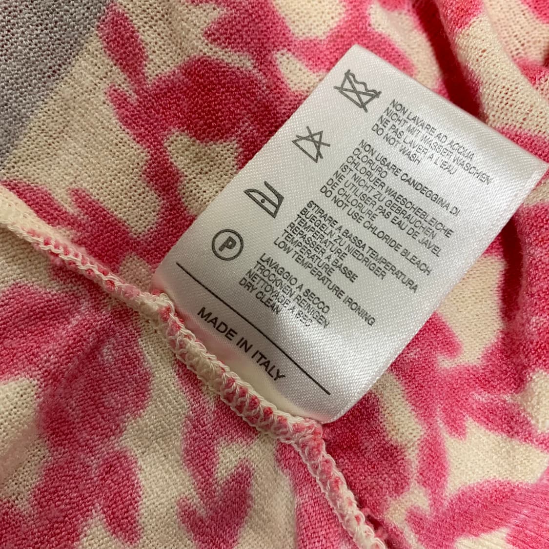 blumarine 레이스 플라워 니트 반팔 상품이미지8