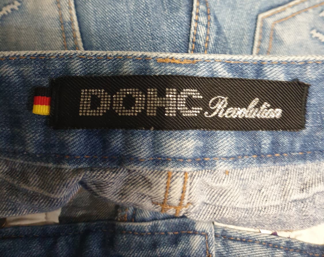 (빈티지) DOHC 에이징워싱 밑단컷팅 버뮤다 데님진 (28) 상품이미지5