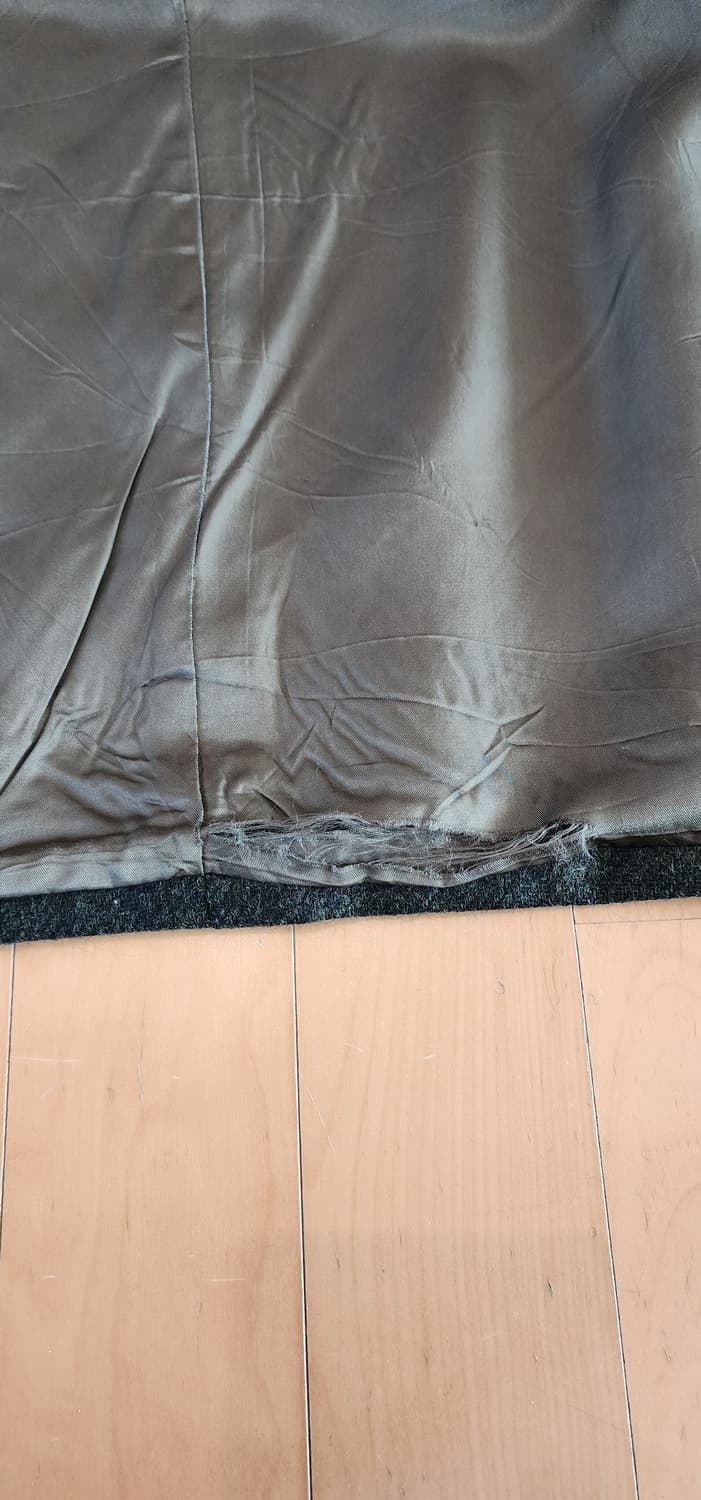 그린 컬러 모직자켓 3XL(내피 하자) 상품이미지9