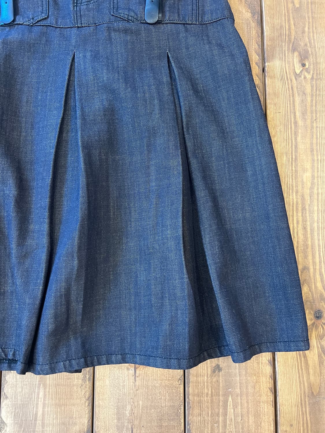 흑청 데님 미디 스커트 상품이미지8