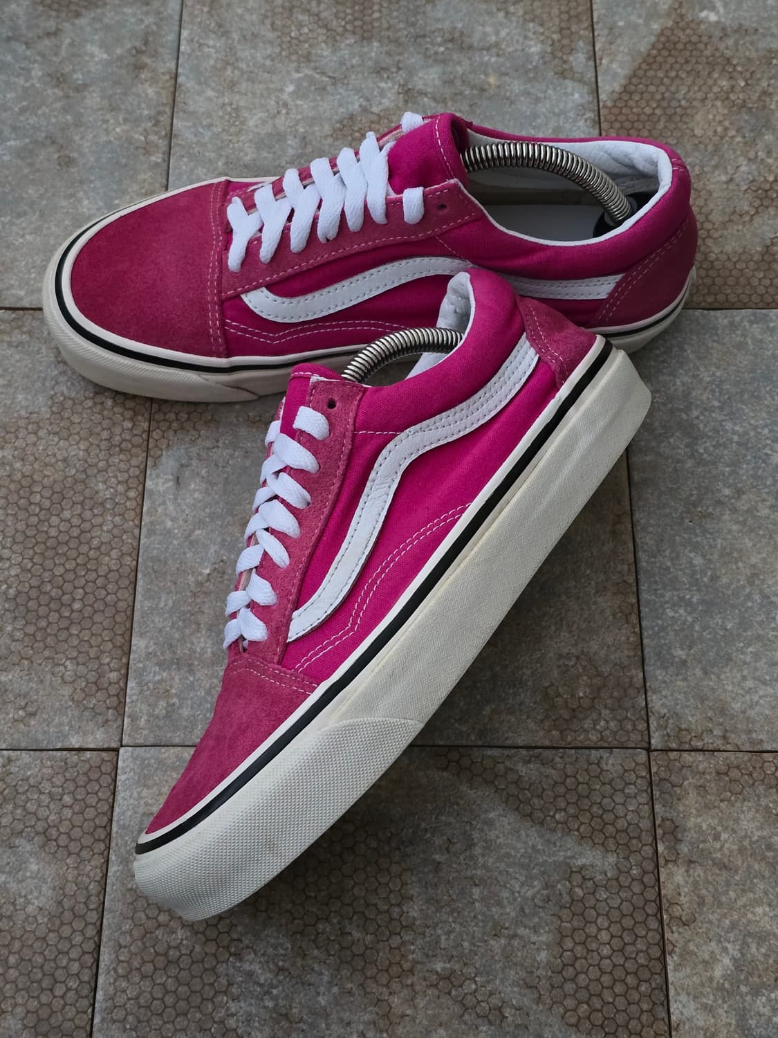 (255)반스 올드스쿨 36 dx 애너하임 핑크 상품이미지3