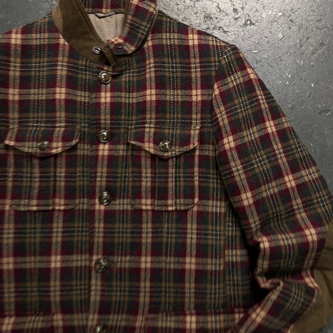 100 시리즈 패딩 울 자켓 상품이미지2