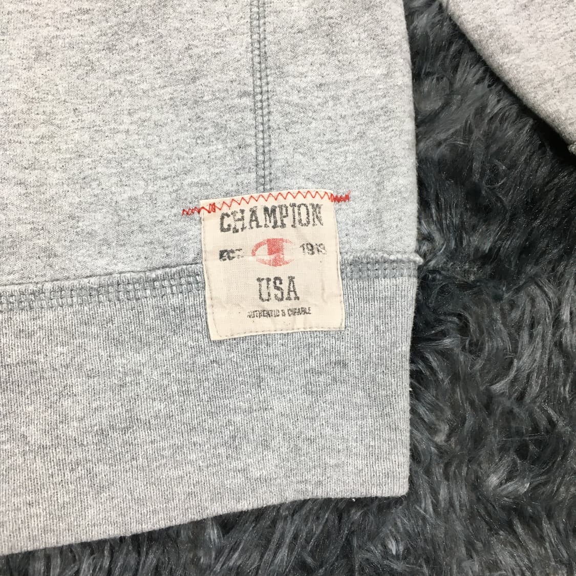 투티/0171 챔피온 챔피언 기모 맨투맨 패치 로고 상품이미지4