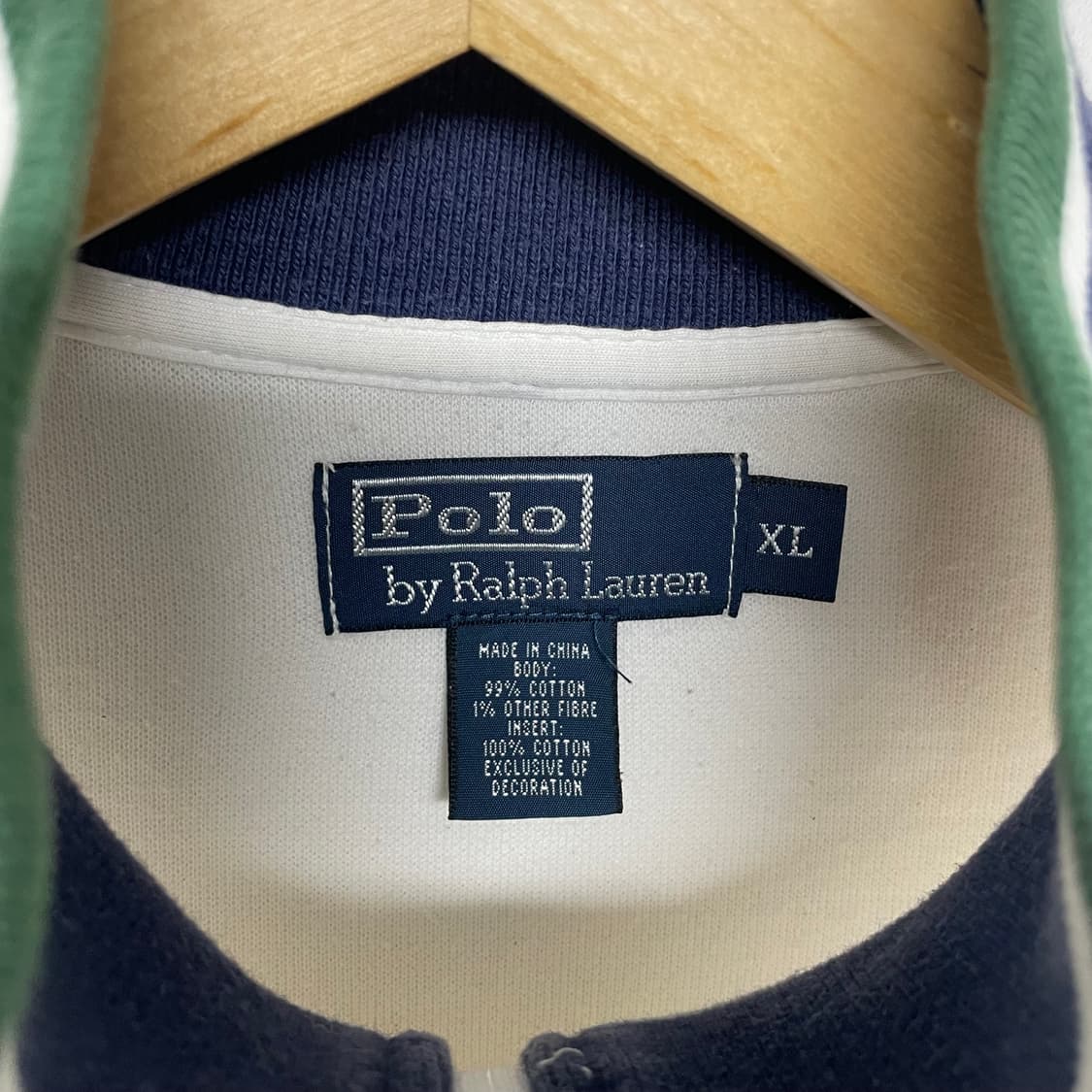 폴로 랄프로렌 일판 빅 포니 코튼 집업 화이트 상품이미지4