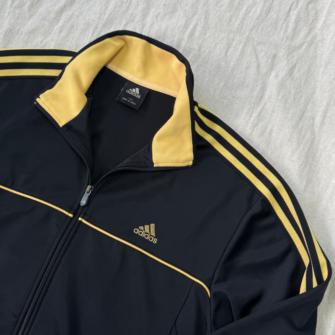 아디다스 빈티지 백로고 금장 져지 110 상품이미지3