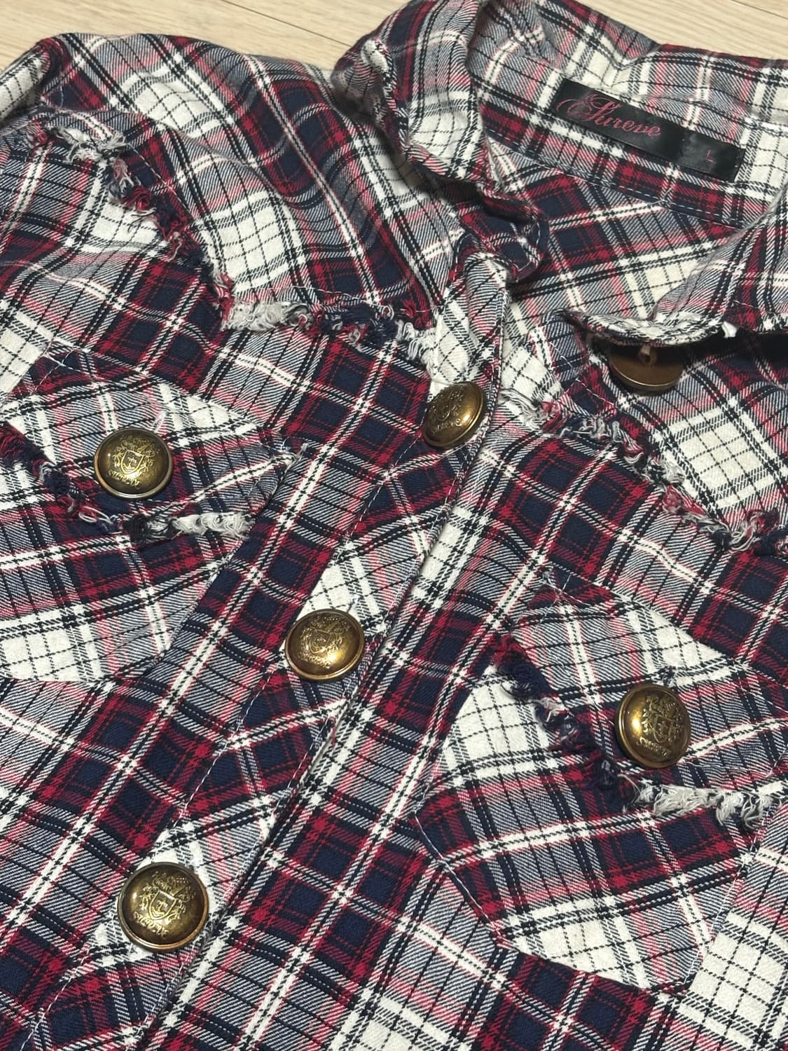 펑크 Y2K 일본 빈티지 셔츠 상품이미지3