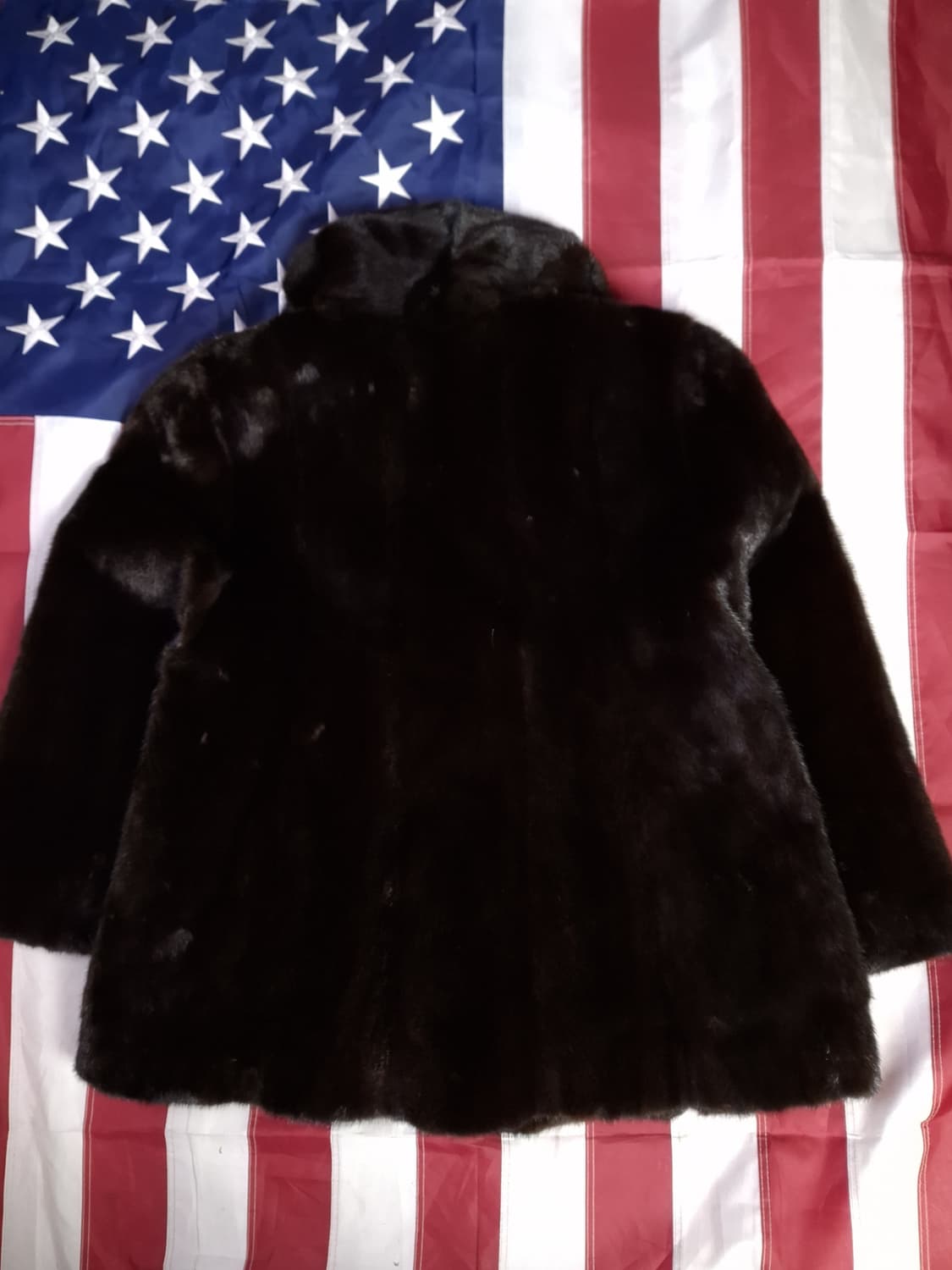 오리지날 블랙그라마 밍크 코트 상품이미지7