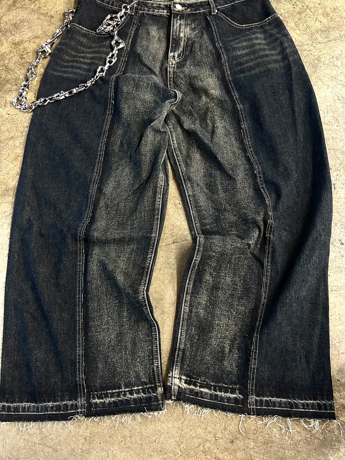 Wide Baggy Denim Pants 상품이미지4