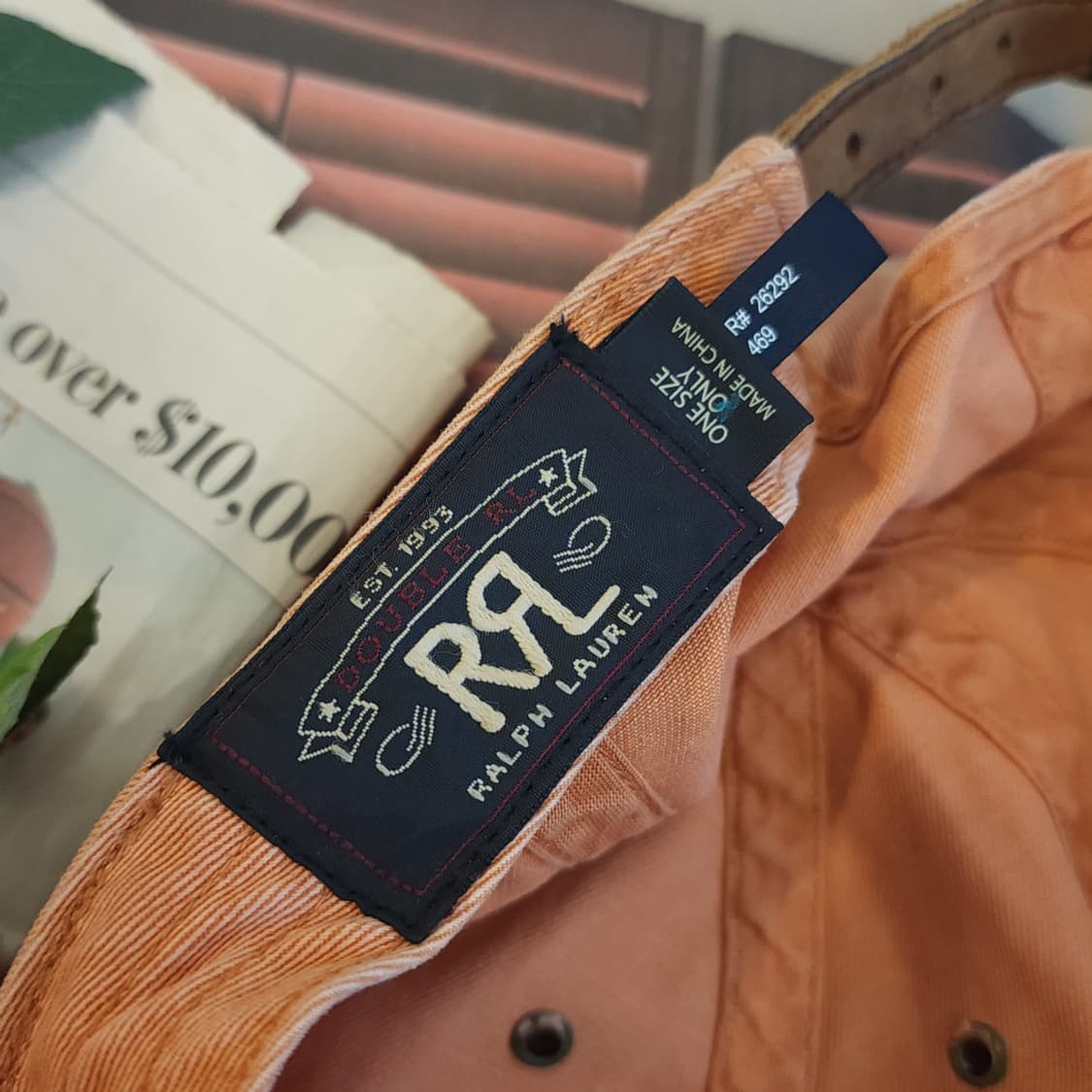 더블알엘 캡모자 트러커 캡모자 핑크 한정판 원형 F 상품이미지4