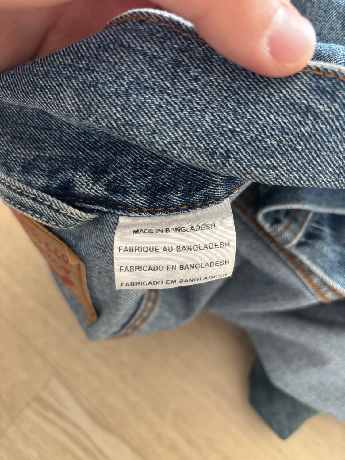 리바이스 3세대 현행자켓 상품이미지4