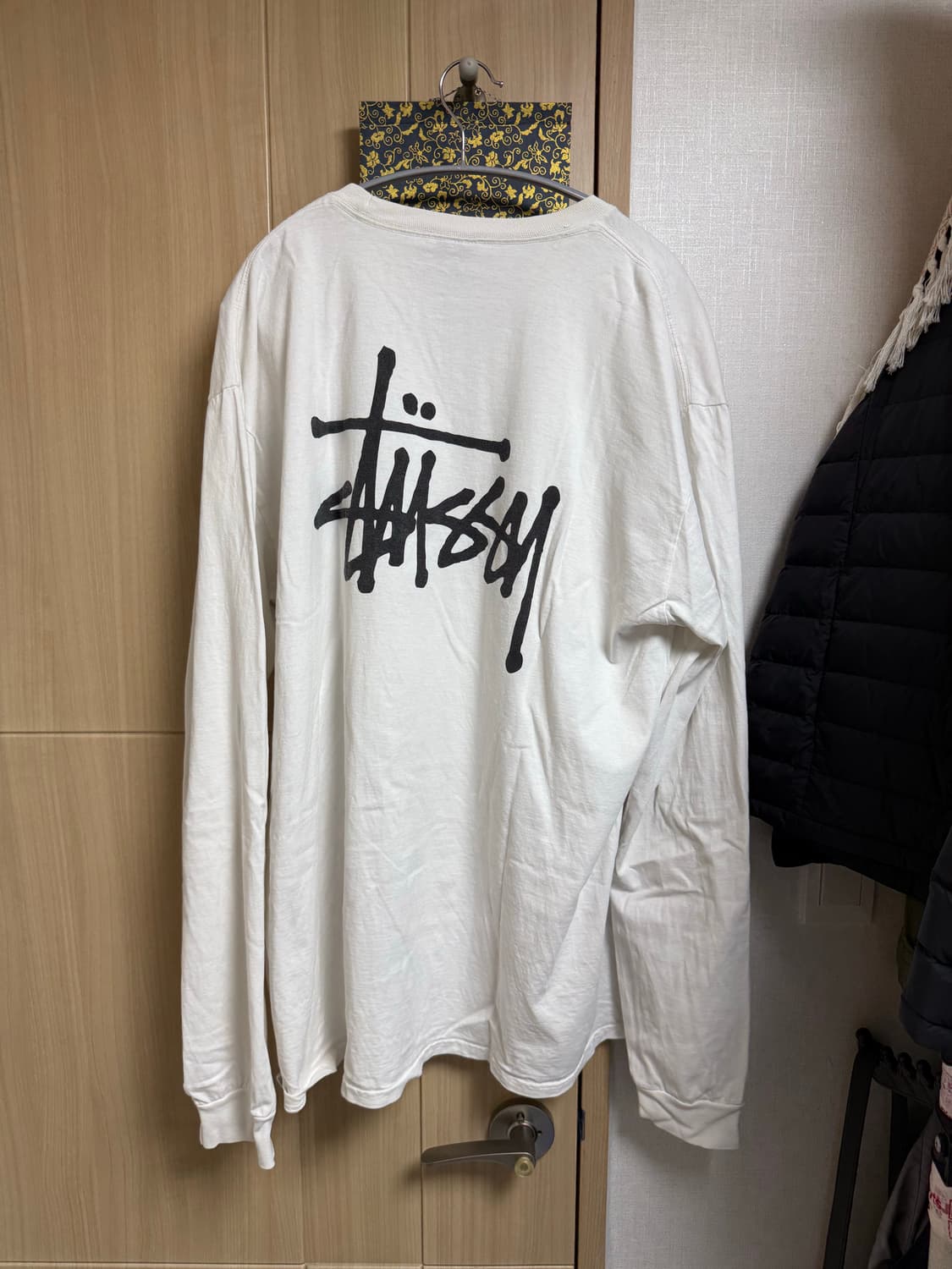 [XL] 스투시 베이직 롱슬리브 화이트 상품이미지2