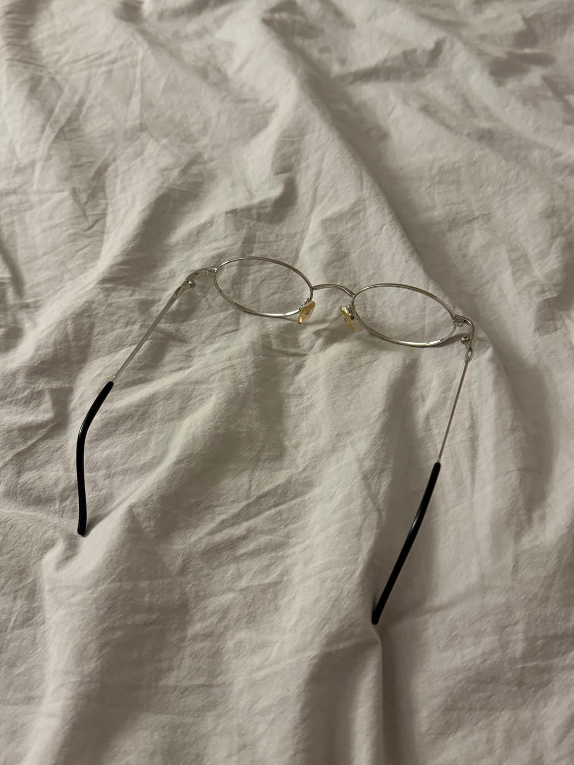 00s 빈티지 재팬 실버 안경 상품이미지1