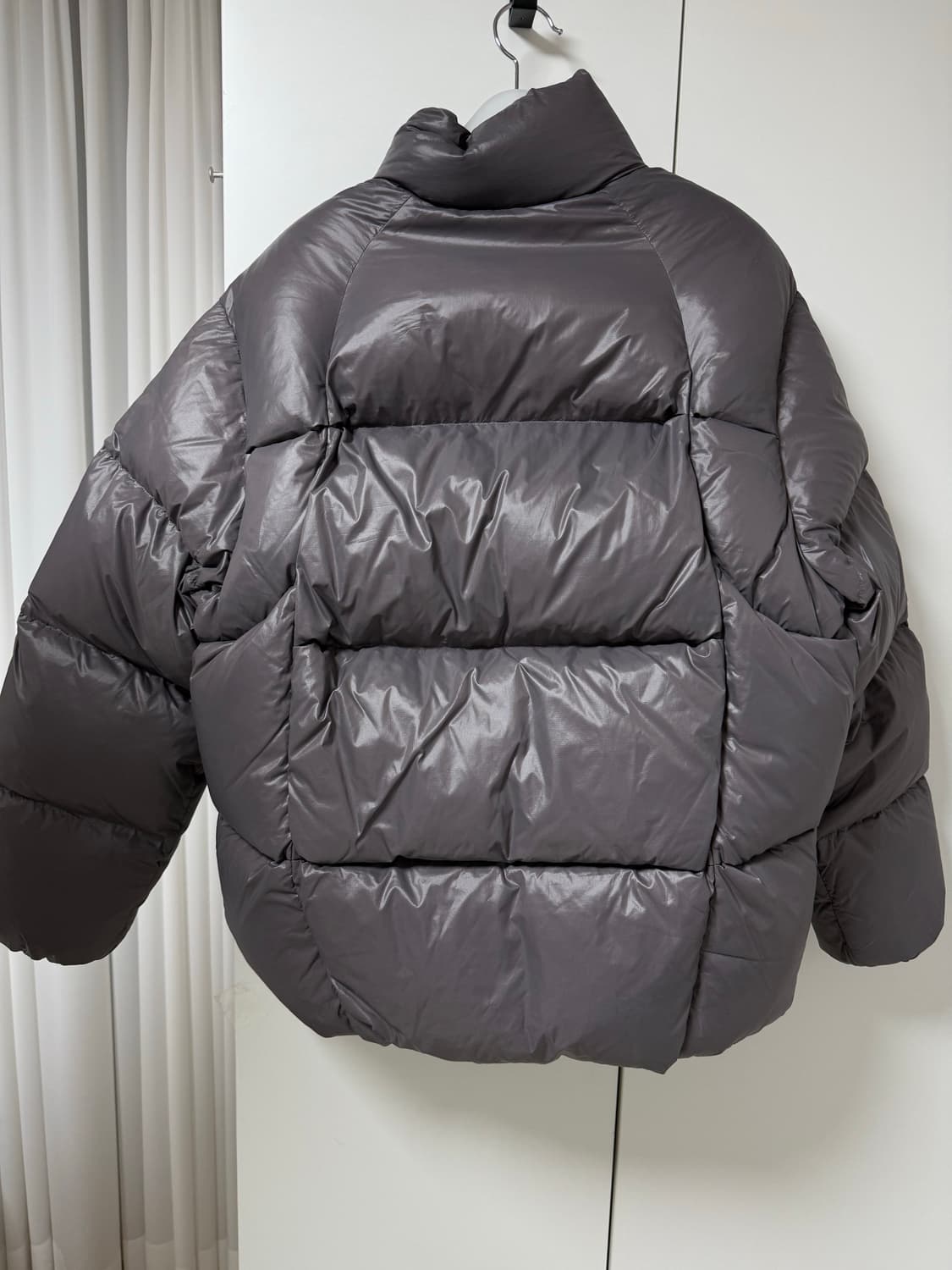 썬러브 Toray Slice Down Jacket Grey 상품이미지3