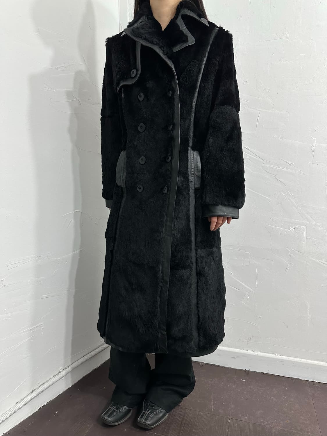yves salomon lex fur long coat 상품이미지9