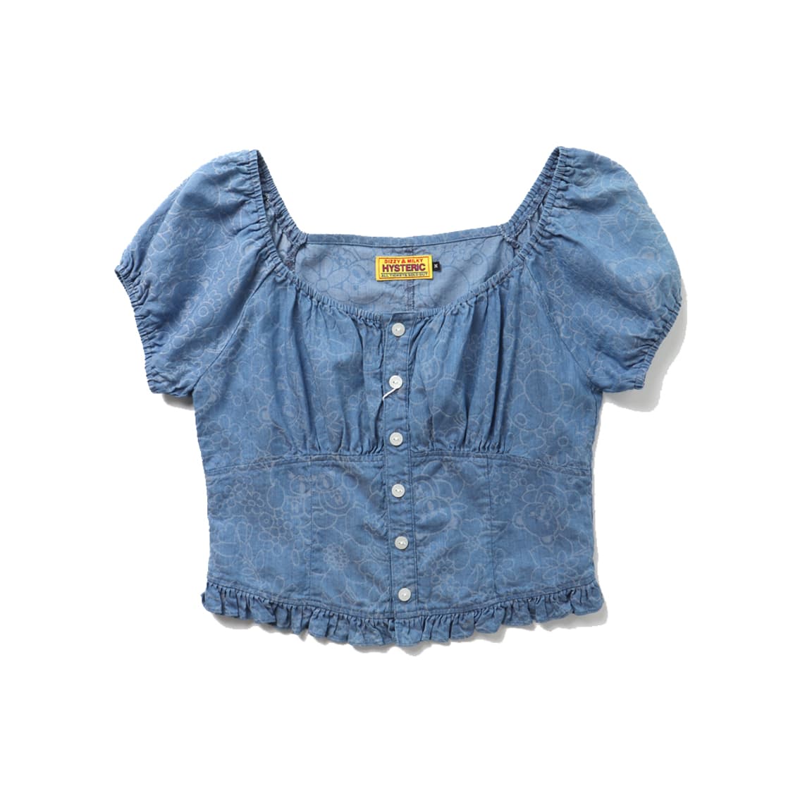 히스테릭글래머 HYSTERIC GLAMOUR Gather Blouse 상품이미지1