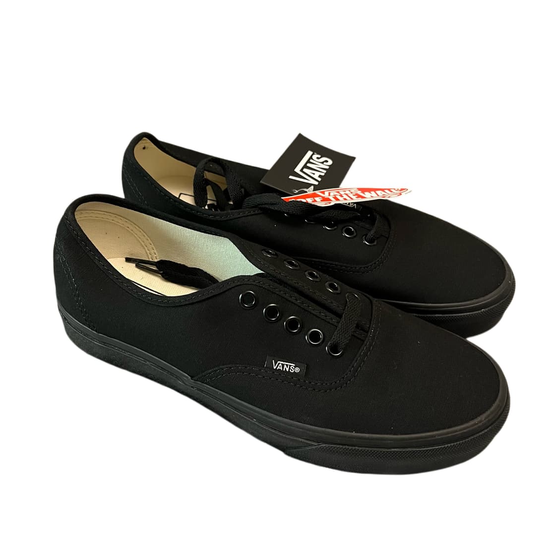 반스 어센틱 올블랙 255 새상품 상품이미지3