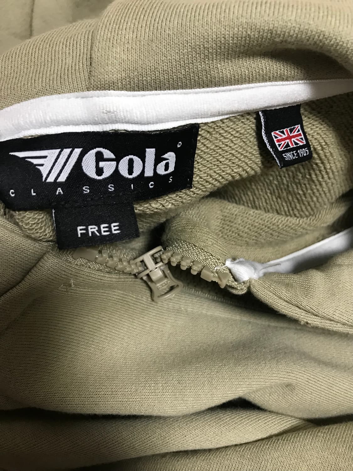 Gola 크롭 후드집업 상품이미지3