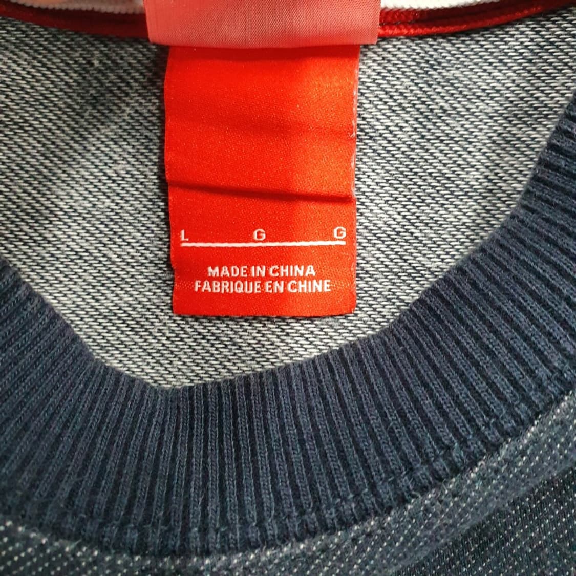 [남L(95)]나이키 네이비 커버트 브레톤 맨투맨[Y61-189] 상품이미지8