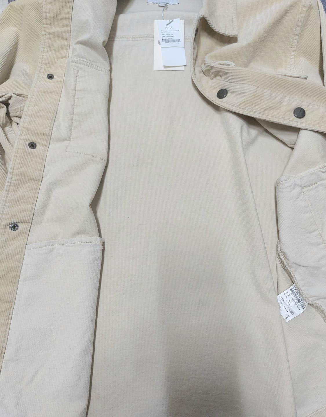 닉스 골덴 스판 아우터형 셔츠 110 상품이미지6