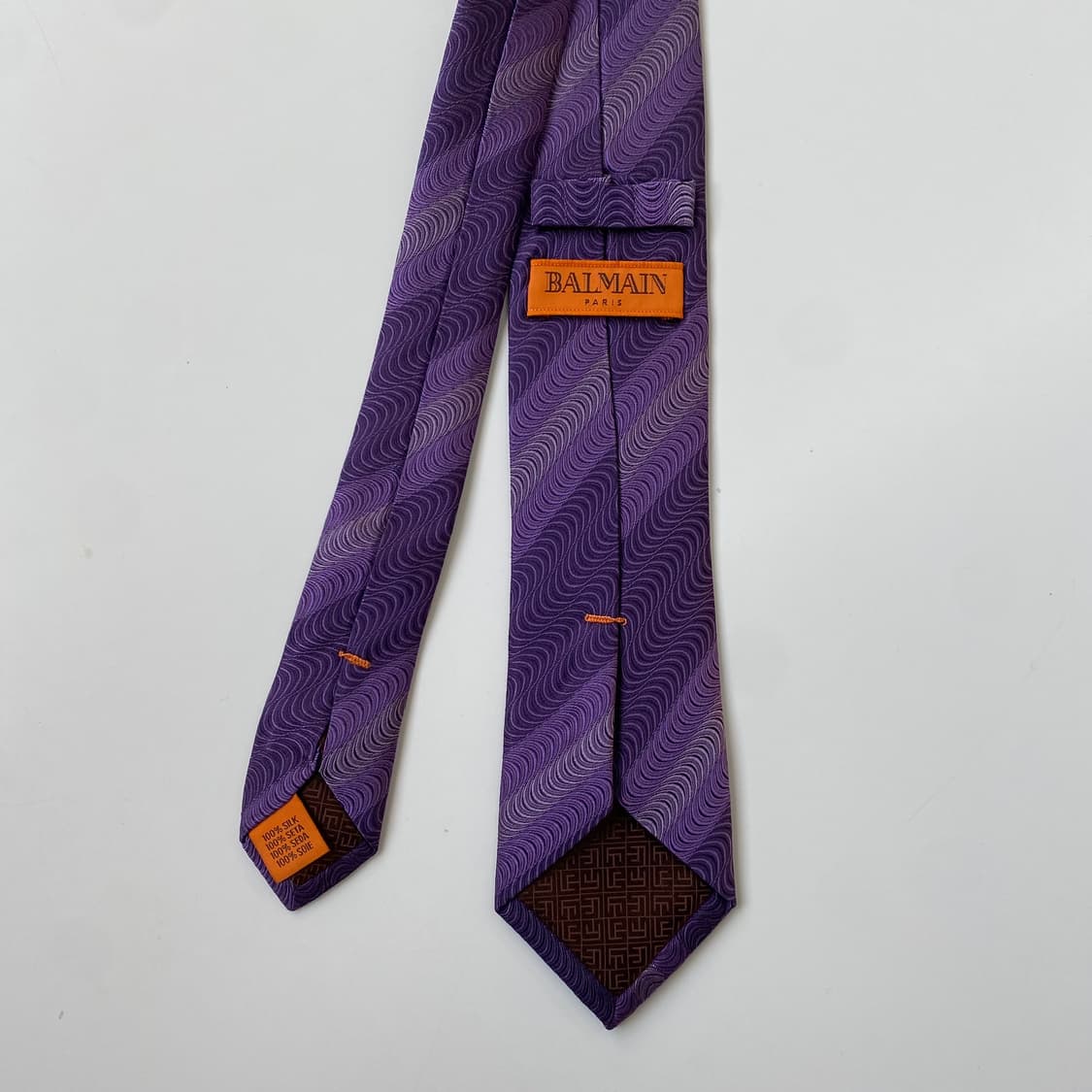 발망(BALMAIN) 명품 정품넥타이 7.3cm 상품이미지3
