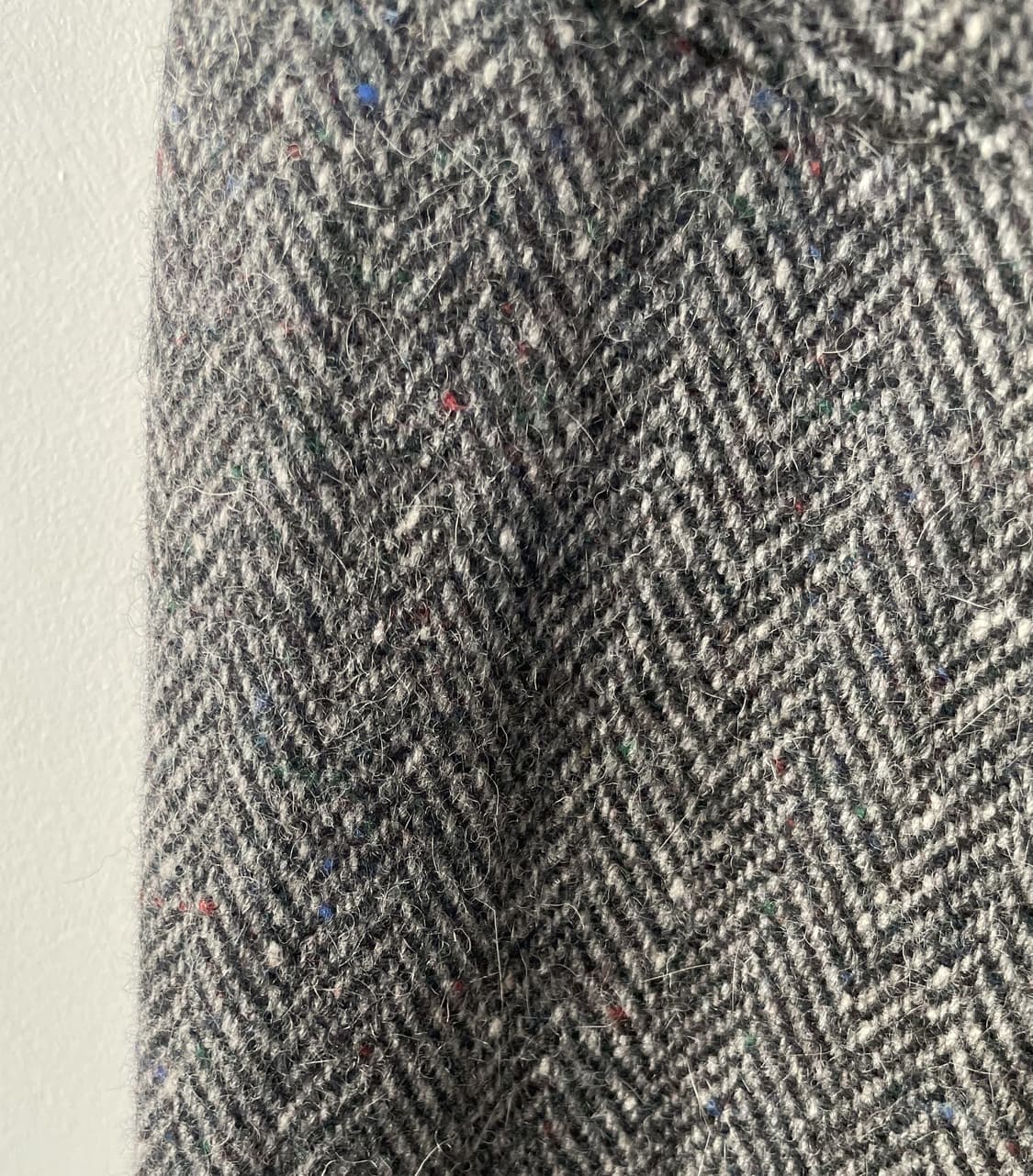 low rise herringbone heavy wool pants 상품이미지8