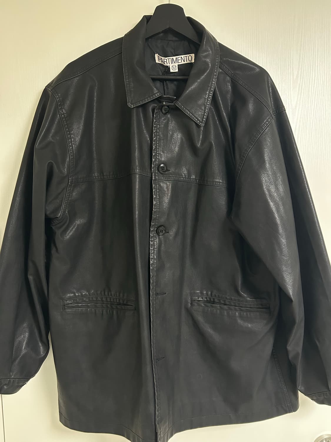 파르티멘토 인조가죽 자켓 상품이미지1