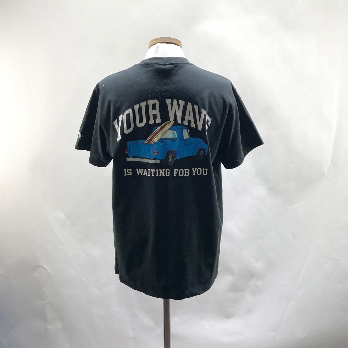 뉴에라 2022 유어 웨이브 남성반팔티 블랙 M  상품이미지3