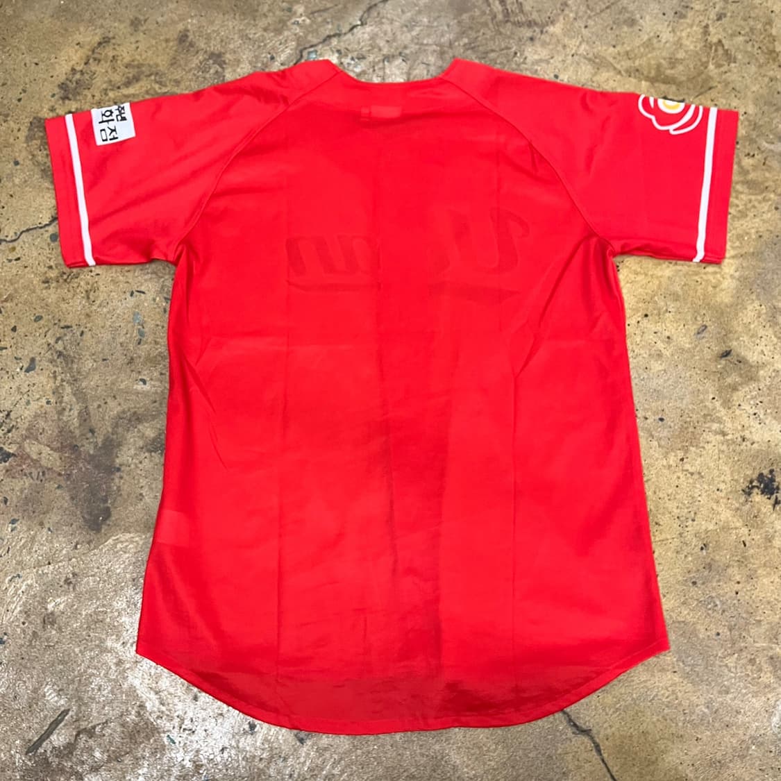 [XL] 롯데자이언츠 울산 야구 유니폼 레드 b18 상품이미지3