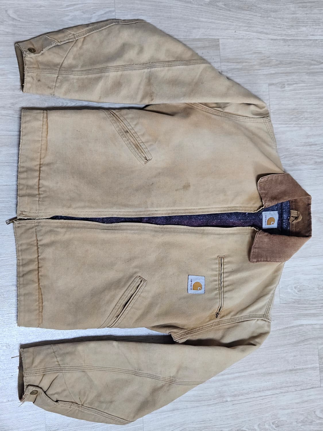 칼하트 디트로이트 자켓 j01 s사이즈 상품이미지1