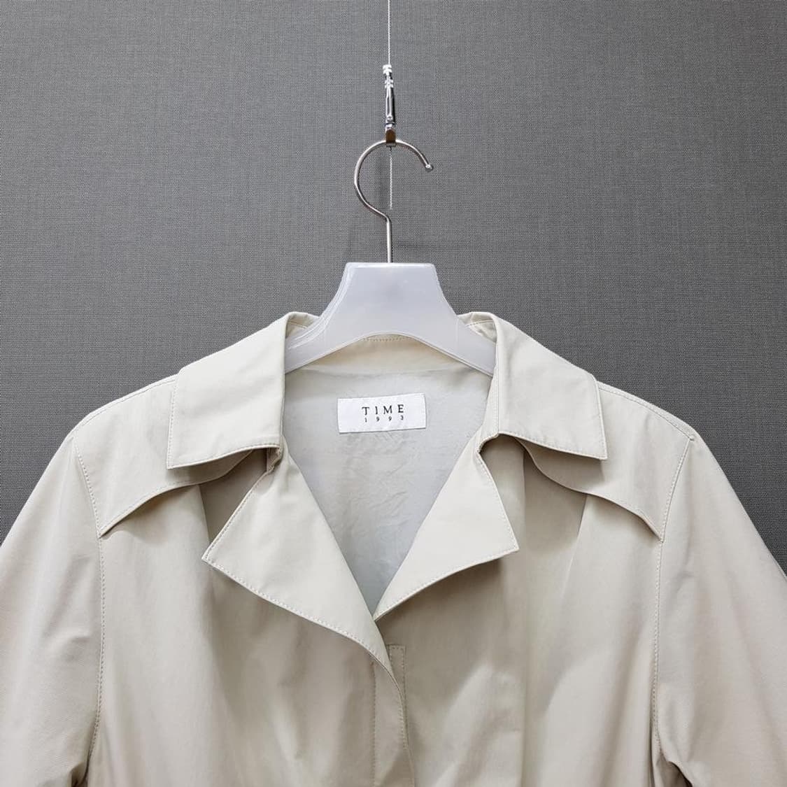 한섬 타임 2020 허리셔링 A라인 플레어 원피스 88-98-165사이즈 상품이미지2