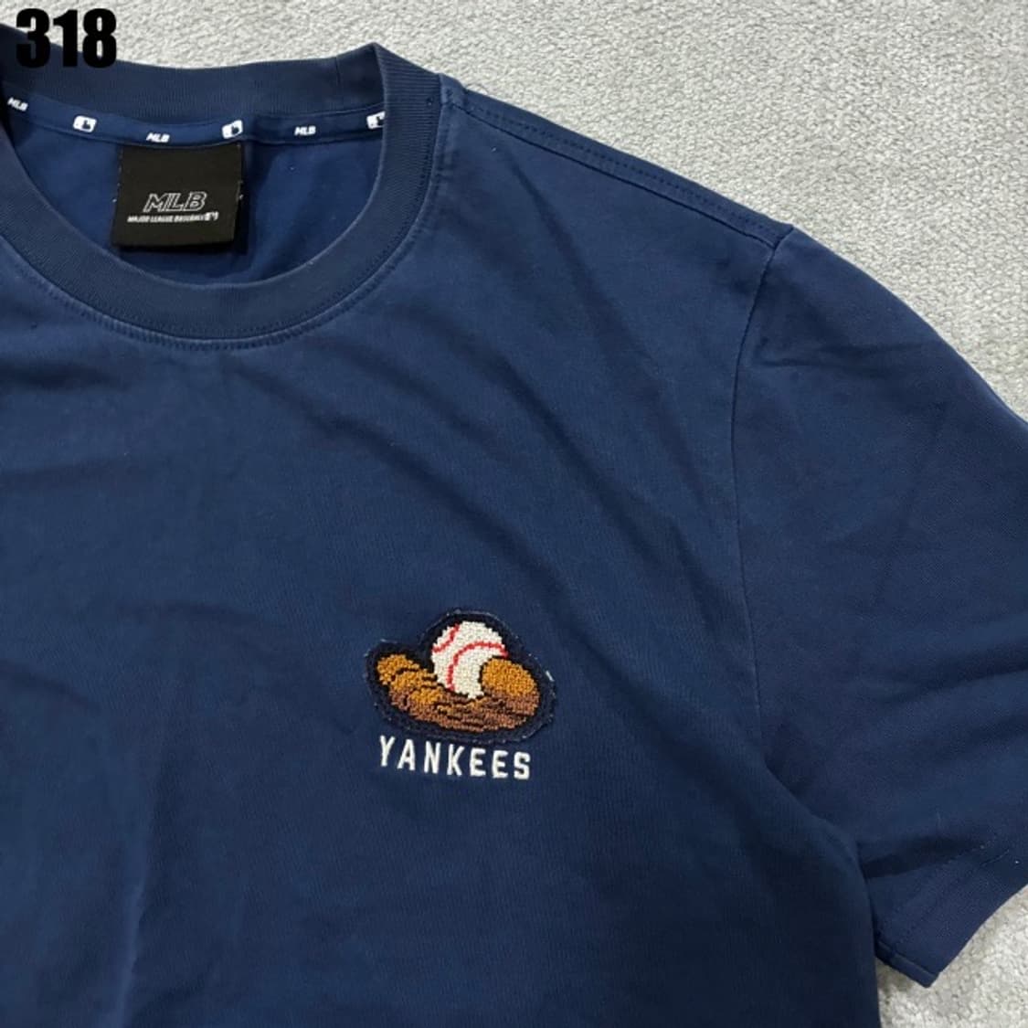 MLB 네이비 반팔티 상품이미지2
