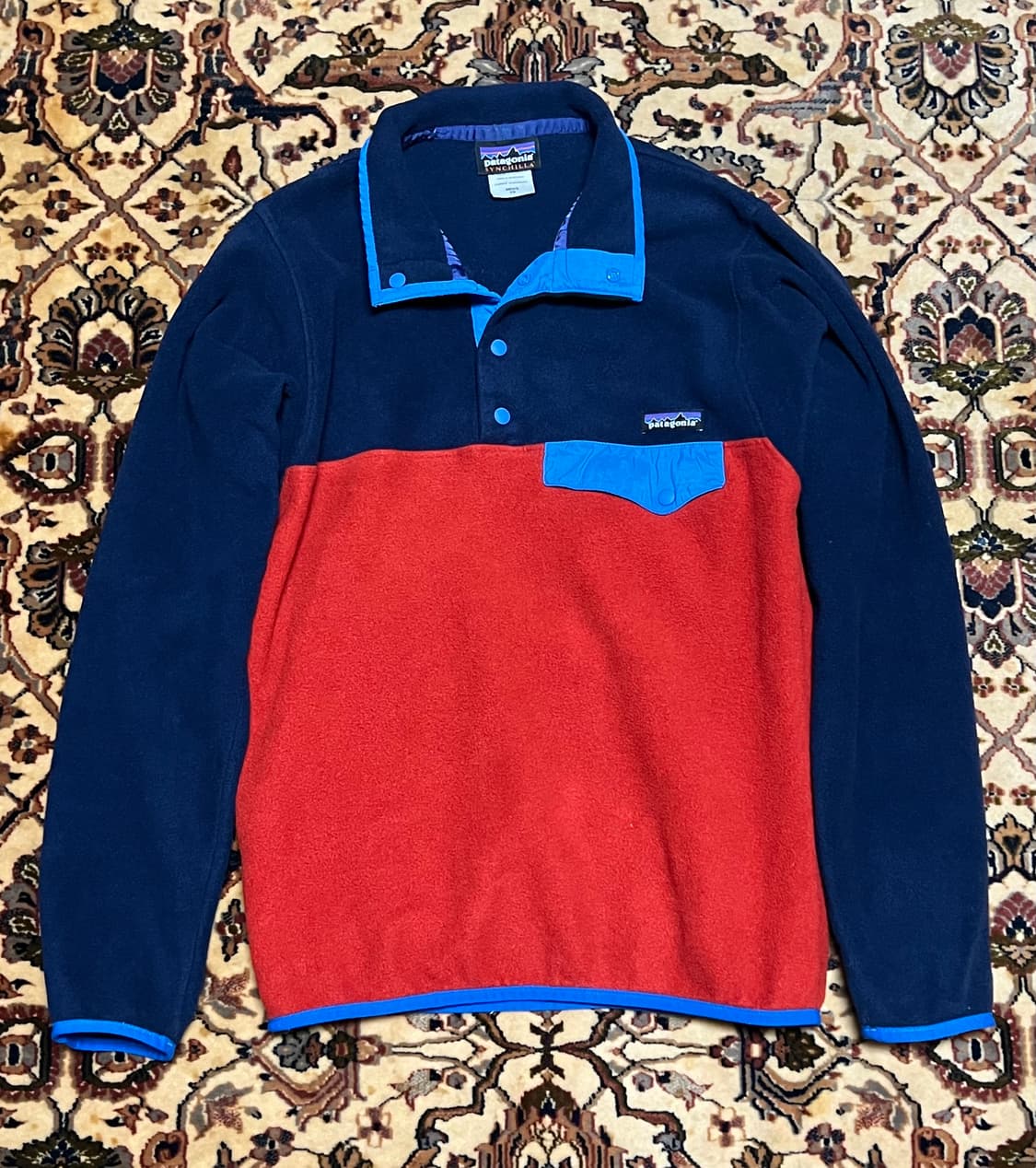 파타고니아 초레어 빈티지 신칠라 후리스 플리스 아노락 자켓 남녀공용 XS 상품이미지5