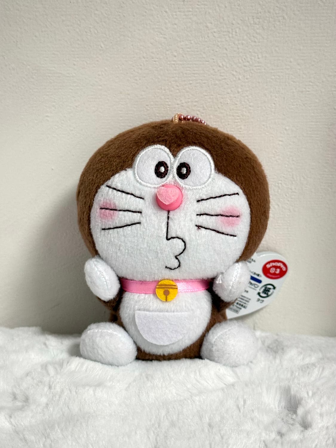 일본 빈티지 갈색 도라에몽 인형 키링 상품이미지1