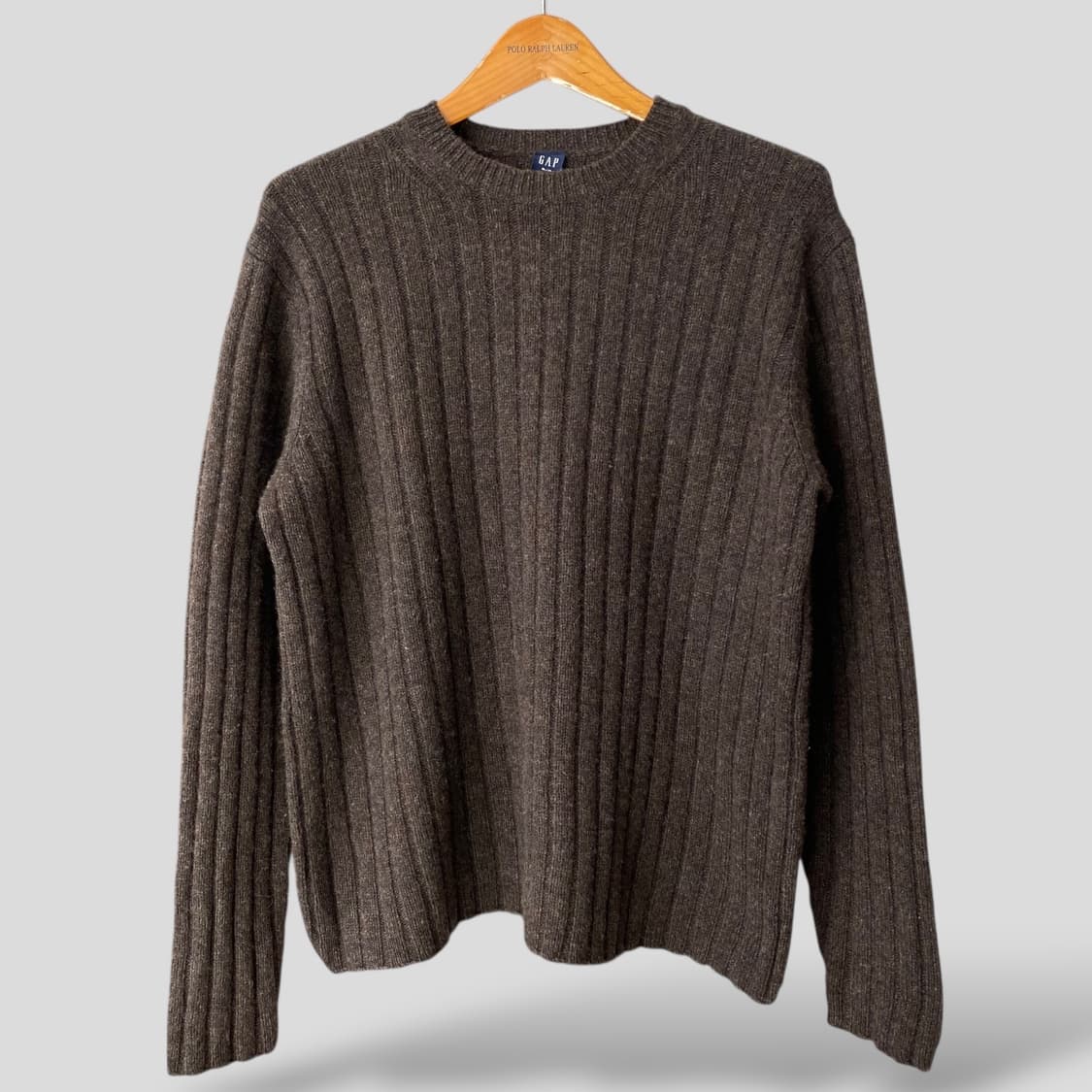 (S)GAP 갭 램스울 크루넥 스웨터 상품이미지1
