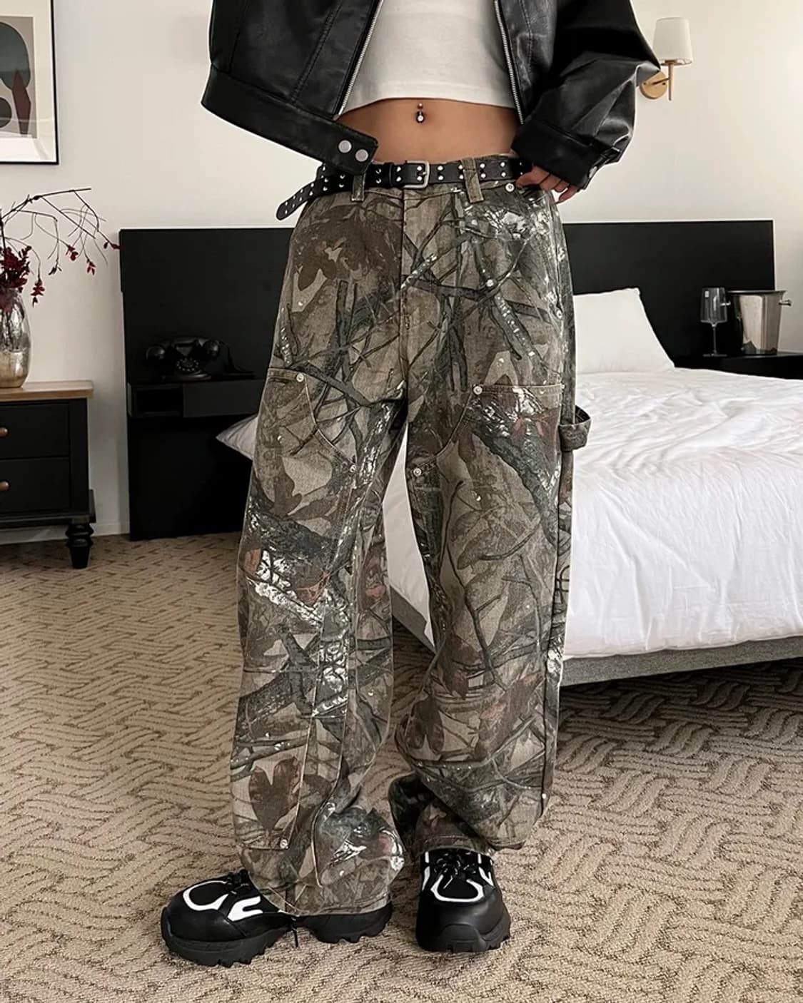 리얼트리 카모 카펜터 팬츠 S 상품이미지2