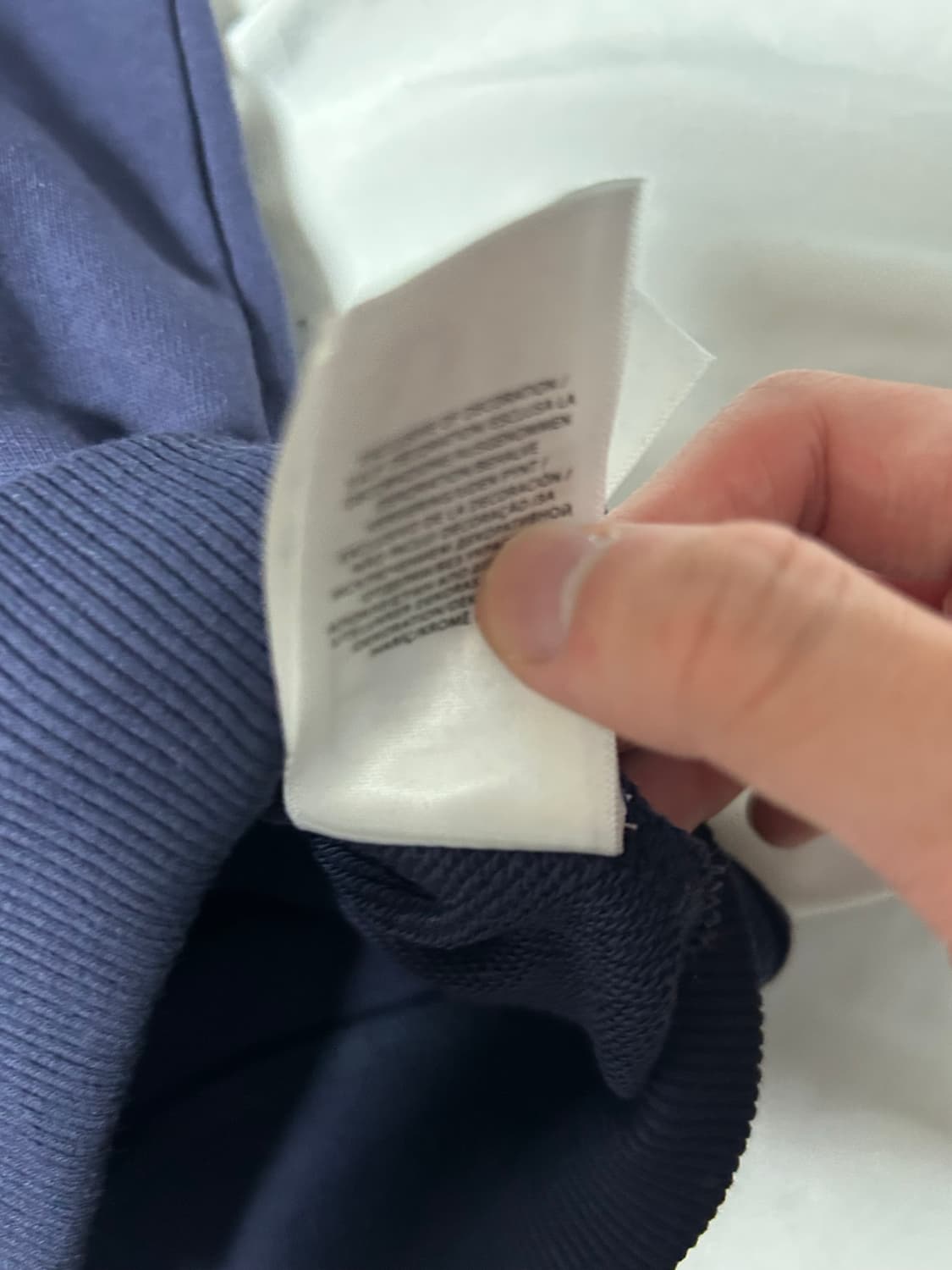 폴로 네이비 후드집업 상품이미지3