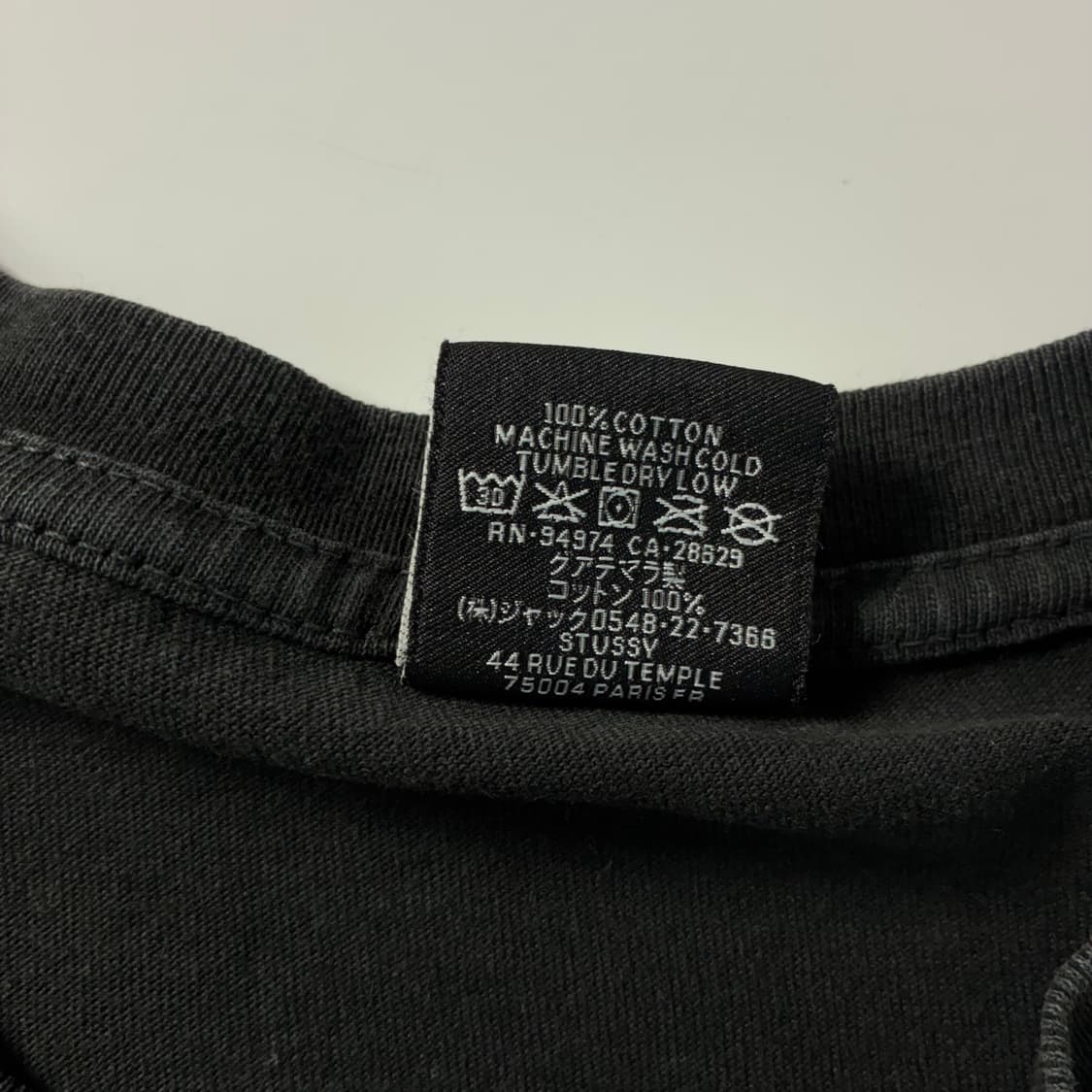 Stussy  스투시 스케이트 파시 피그먼트 다이드 반팔티  상품이미지7