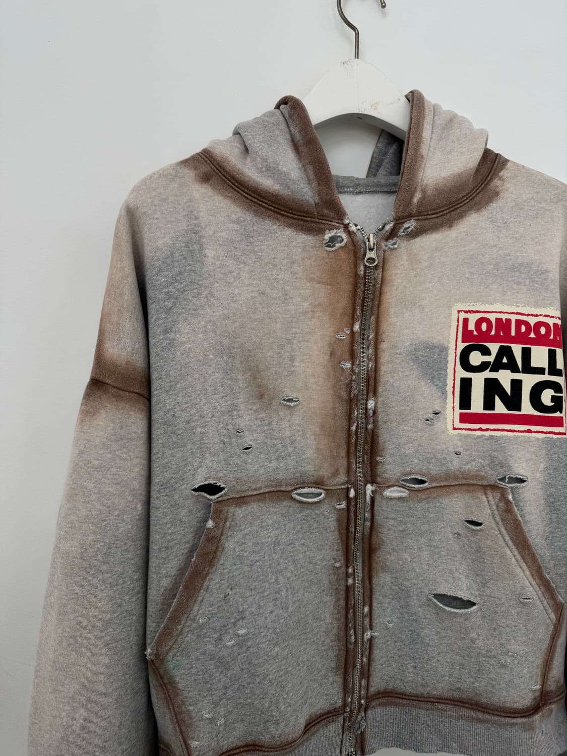 빈티지 후드집업(기모) 상품이미지2