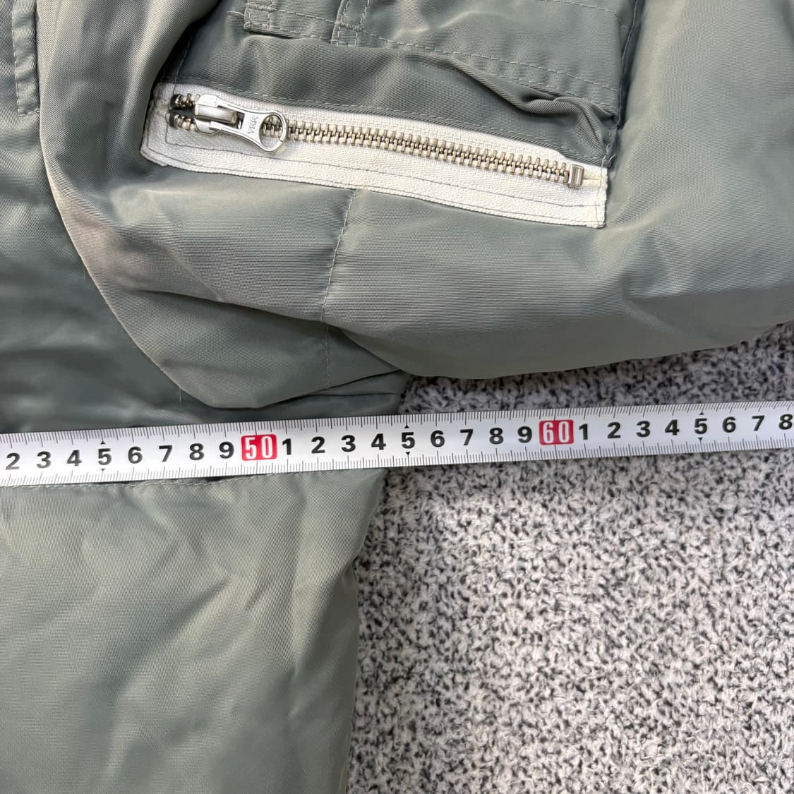 M 디스이즈네버댓 봄버 덕다운 자켓 0311J 상품이미지5